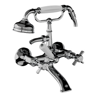Horus Coventry wand badmengkraan met handdouche, hartafstand 160 mm 28.414