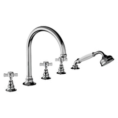 Horus Coventry 5-gats badrandcombinatie met vaste uitloop en handdouche 28.467