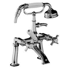 Horus Coventry badrandmengkraan met handdouche, hartafstand 160 mm 28.485