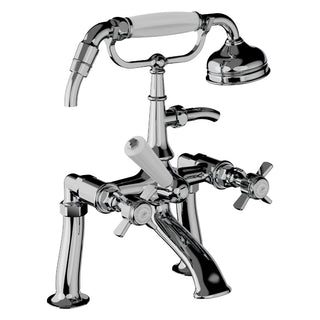 Horus Coventry badrandmengkraan met handdouche, hartafstand 160 mm 28.485