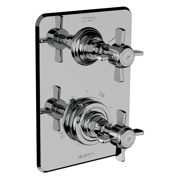 Horus Coventry afbouwdeel badthermostaat voor inbouwdeel 93.593 28.508