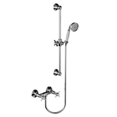 Horus Coventry opbouw douchemengkraan met glijstang en handdouche, hartafstand 150 mm 28.516