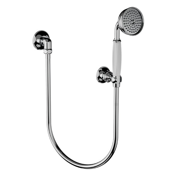 Horus Coventry doucheset met wandaansluiting, wandhouder, slang 150 cm en handdouche 28.589