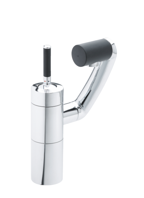 Damixa Arc Wastafel/bidetmengkraan Chroom Zwart