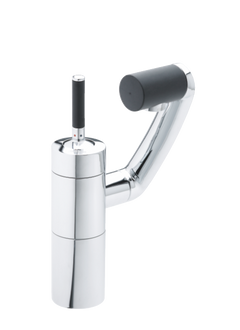 Damixa Arc Wastafel/bidetmengkraan Chroom Zwart