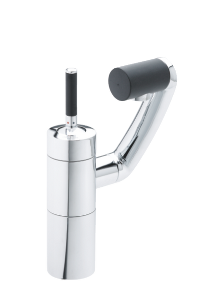 Damixa Arc Wastafel/bidetmengkraan Chroom Zwart