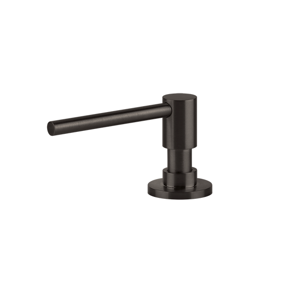 Gessi zeepdispenser voor het aanrecht 250 ml (299 mm hoog) Zwart Metaal Geborsteld