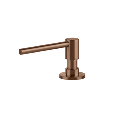 Gessi zeepdispenser voor het aanrecht 250 ml (299 mm hoog) Geborsteld Koper