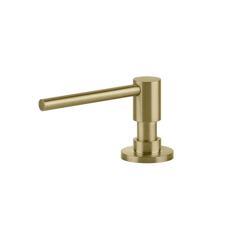 Gessi zeepdispenser voor het aanrecht 250 ml (299 mm hoog) Messing Geborsteld