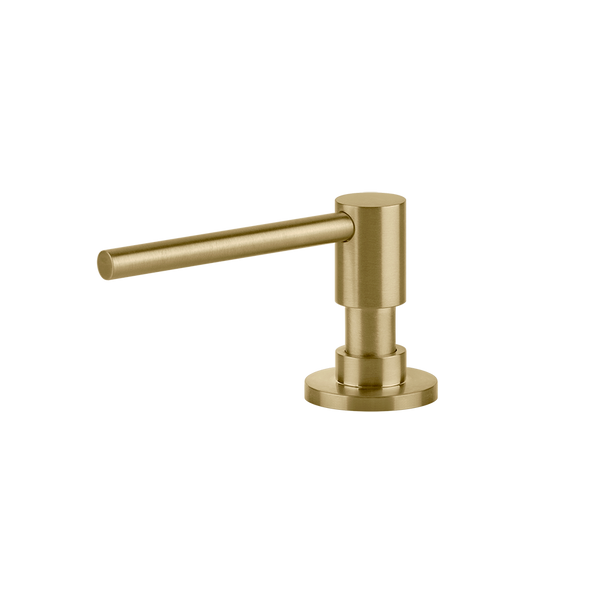 Gessi zeepdispenser voor het aanrecht 250 ml (299 mm hoog) Messing Geborsteld