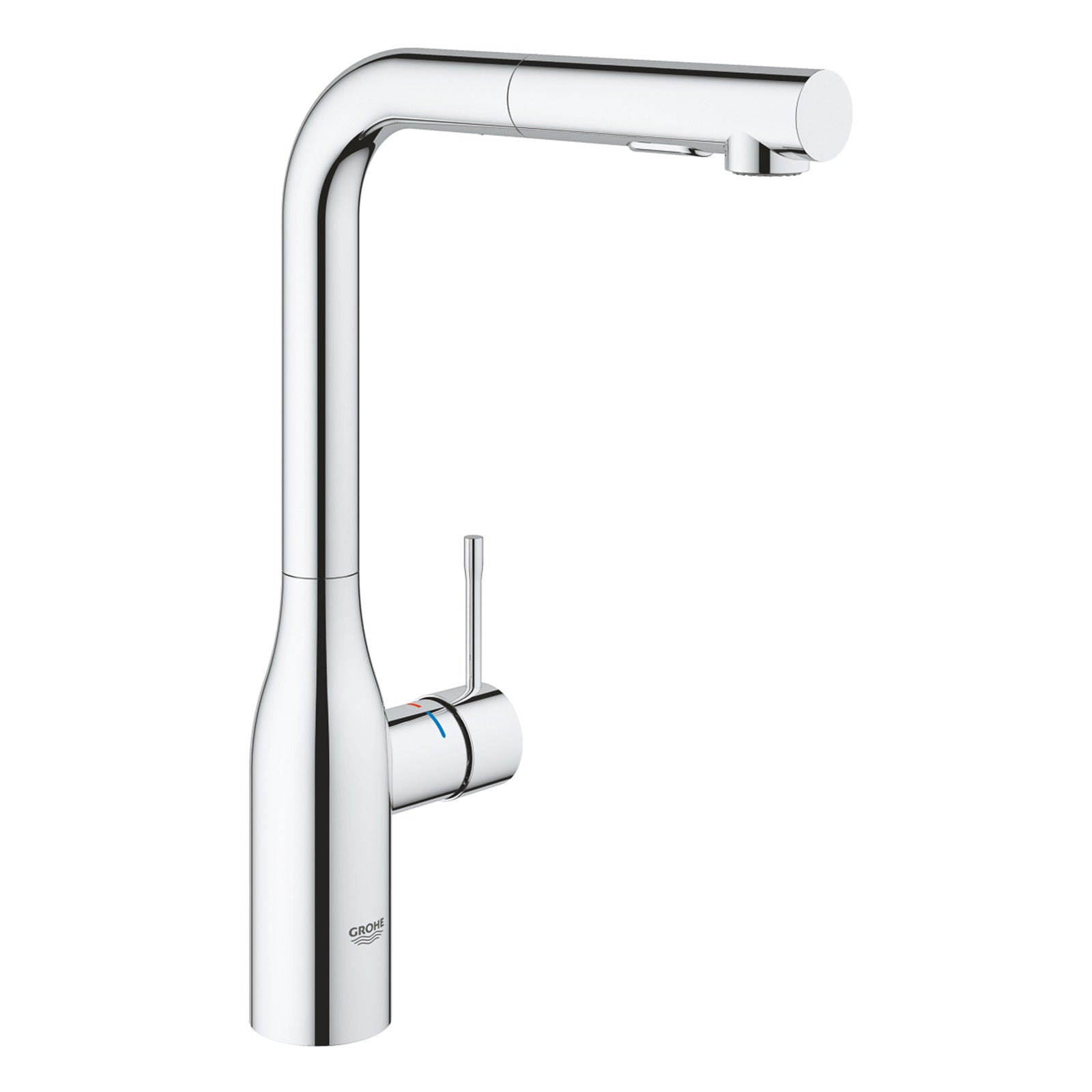 Grohe Onderdelen Essence New Keukenmengkraan L-Uitloop Uittrekbare Dual Spray