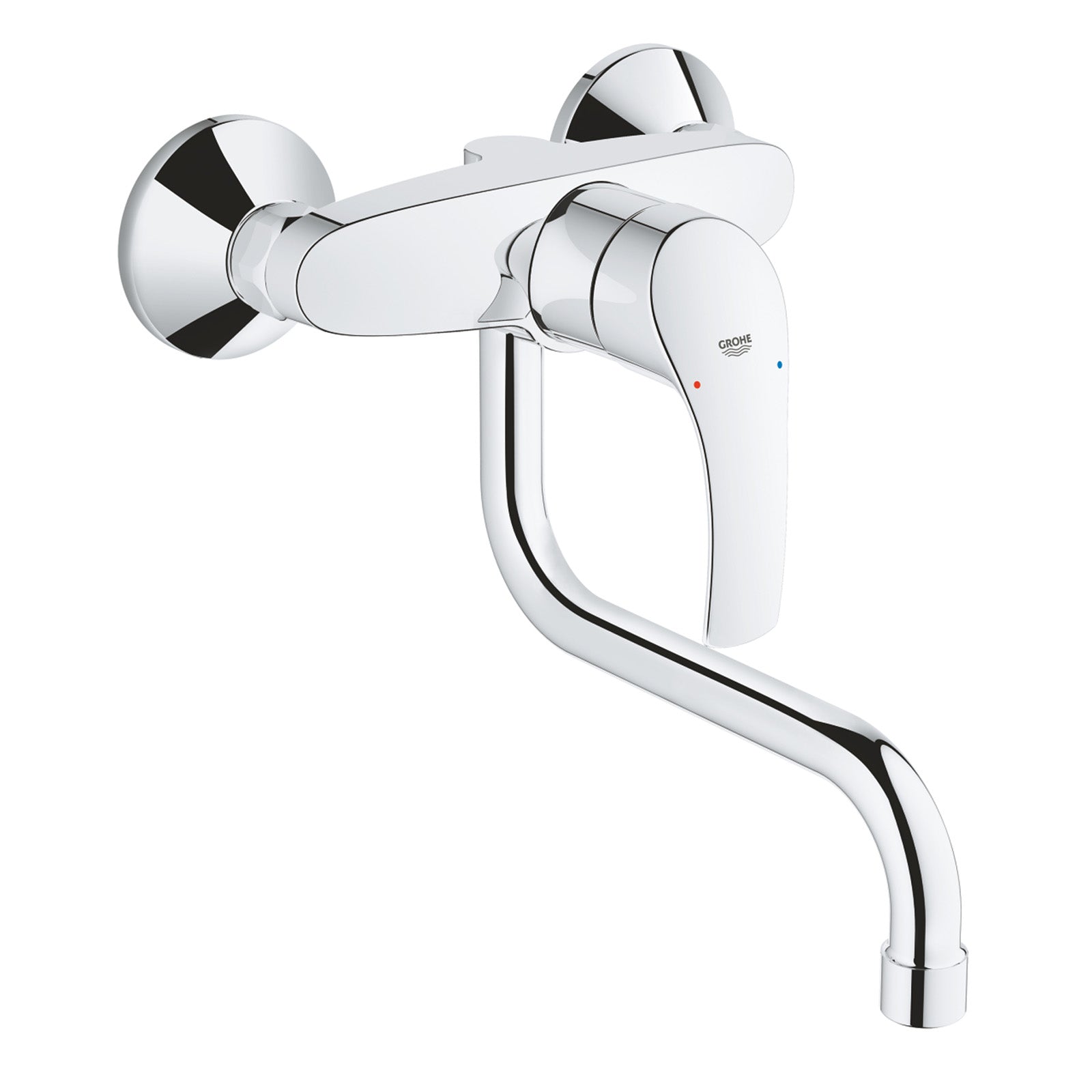 Grohe Eurosmart Kitchen Mixer Low Spout Wall Mounted 217mm