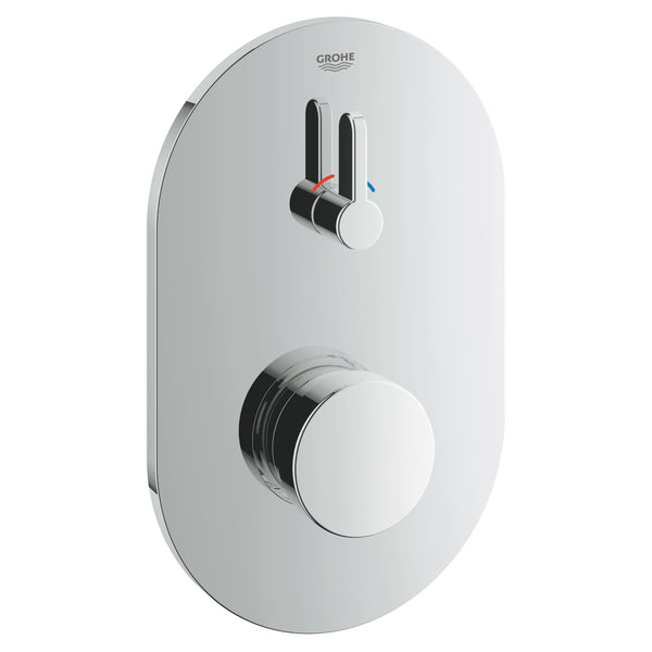 Grohe Eurosmart Cosmopolitan T Zelfsluitende Douchekraan Met Menging Opbouwdeel