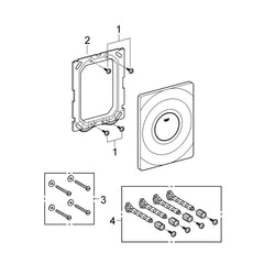 Grohe Onderdelen Surf Bedieningsplaat 37063000