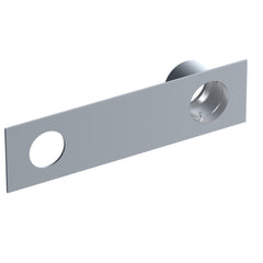 VOLA Afdekplaat 2-gats 231 x 60 gaten Ø30 mm en Ø38 mm voor 4800 Horizontaal 4002L