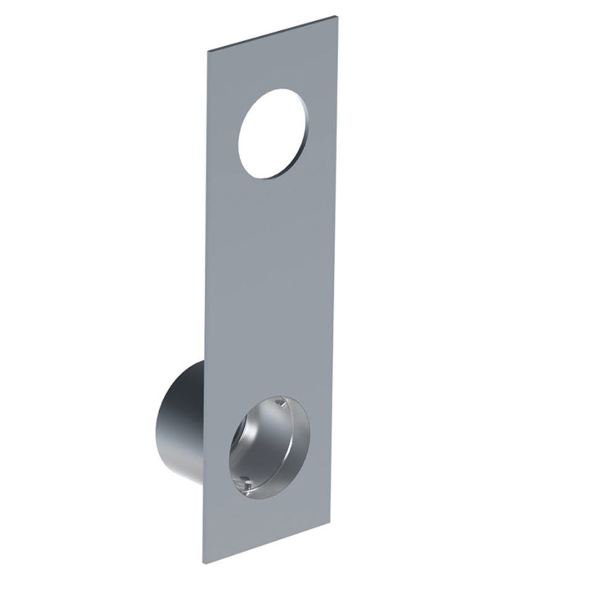 VOLA Afdekplaat 2-gats 195 x 60 gaten Ø30 mm en Ø38 mm voor 4300 Verticaal 4002V