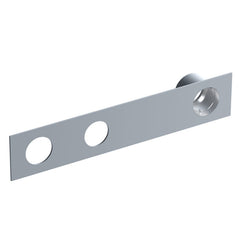 VOLA Afdekplaat 3-gats 309 x 60 gaten Ø36 mm, Ø30 mm en Ø38 mm voor 4900 Horizontaal 4003