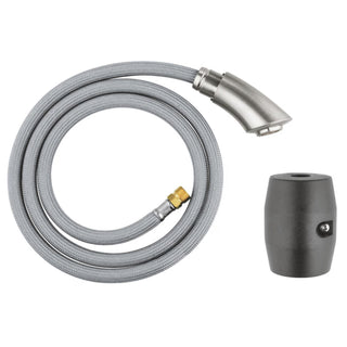 Grohe Uittrekbare kop (zonder omstel) incl slang tbv K4 Super Steel (RVS)