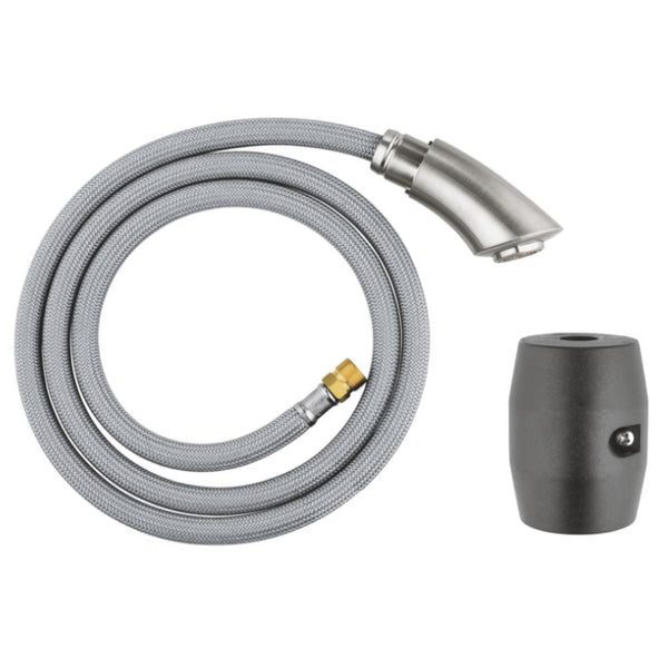 Grohe Uittrekbare kop (zonder omstel) incl slang tbv K4 Super Steel (RVS)