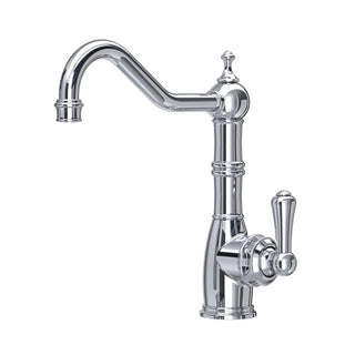 P&R Mayfair London Aquitaine 1 gats keukenkraan met metalen hendel Chroom