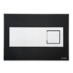 Schwab Bedieningspaneel Caro 174x242 Glas / Zwart