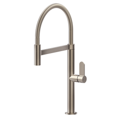 Gessi Helium semi-professionele keukenmengkraan met uittrekbare handdouche Finox