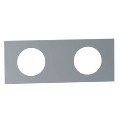 VOLA Afdekplaat 2-gats 153 x 60 gaten Ø39 mm en Ø39 mm 5002