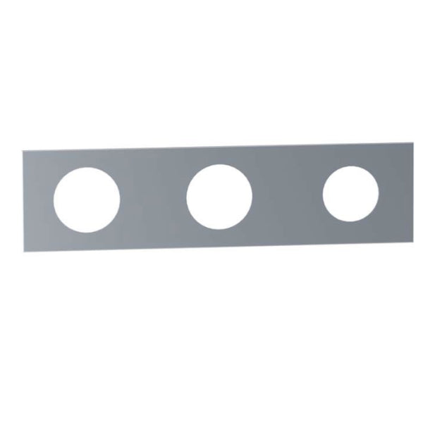 VOLA Afdekplaat 3-gats 309/231 x 60 gaten Ø39 mm en Ø39/Ø30  mm 5003 / 5003B / 5003K