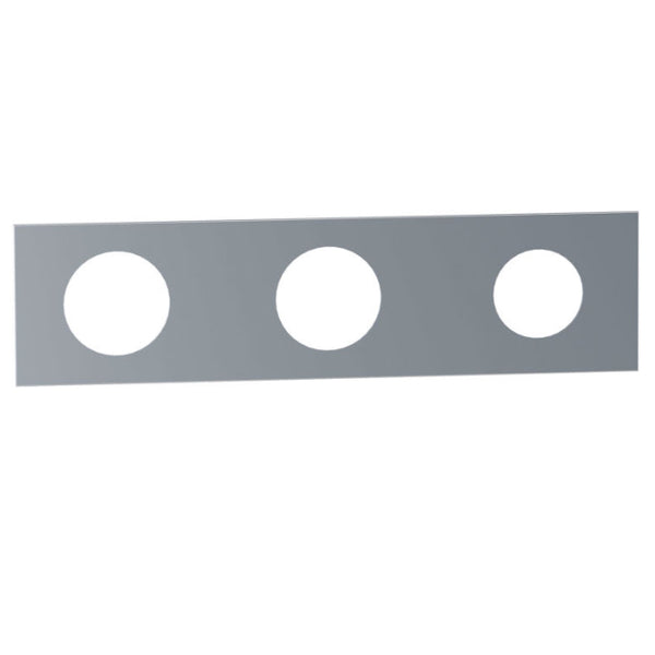 VOLA Afdekplaat 3-gats 309/231 x 60 gaten Ø39 mm en Ø39/Ø30  mm 5003 / 5003B / 5003K