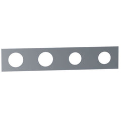 VOLA Afdekplaat 4-gats 309/387 x 60 gaten Ø39 mm en Ø39/Ø30  mm 5004 / 5004B / 5004L