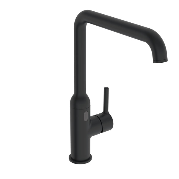 Hansa Hansaronda 1-handle kitchen faucet with high swivel pull-out spout Chrome