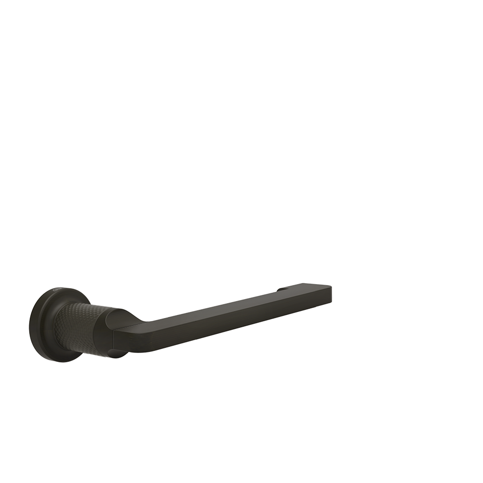Gessi Inciso toiletrolhouder zonder klep, horizontaal of verticaal te monteren Verouderd Brons
