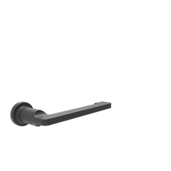 Gessi Inciso toiletrolhouder zonder klep, horizontaal of verticaal te monteren Mat Zwart