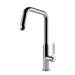 Gessi Officine Gessi keukenmengkraan met U-uitloop Chroom