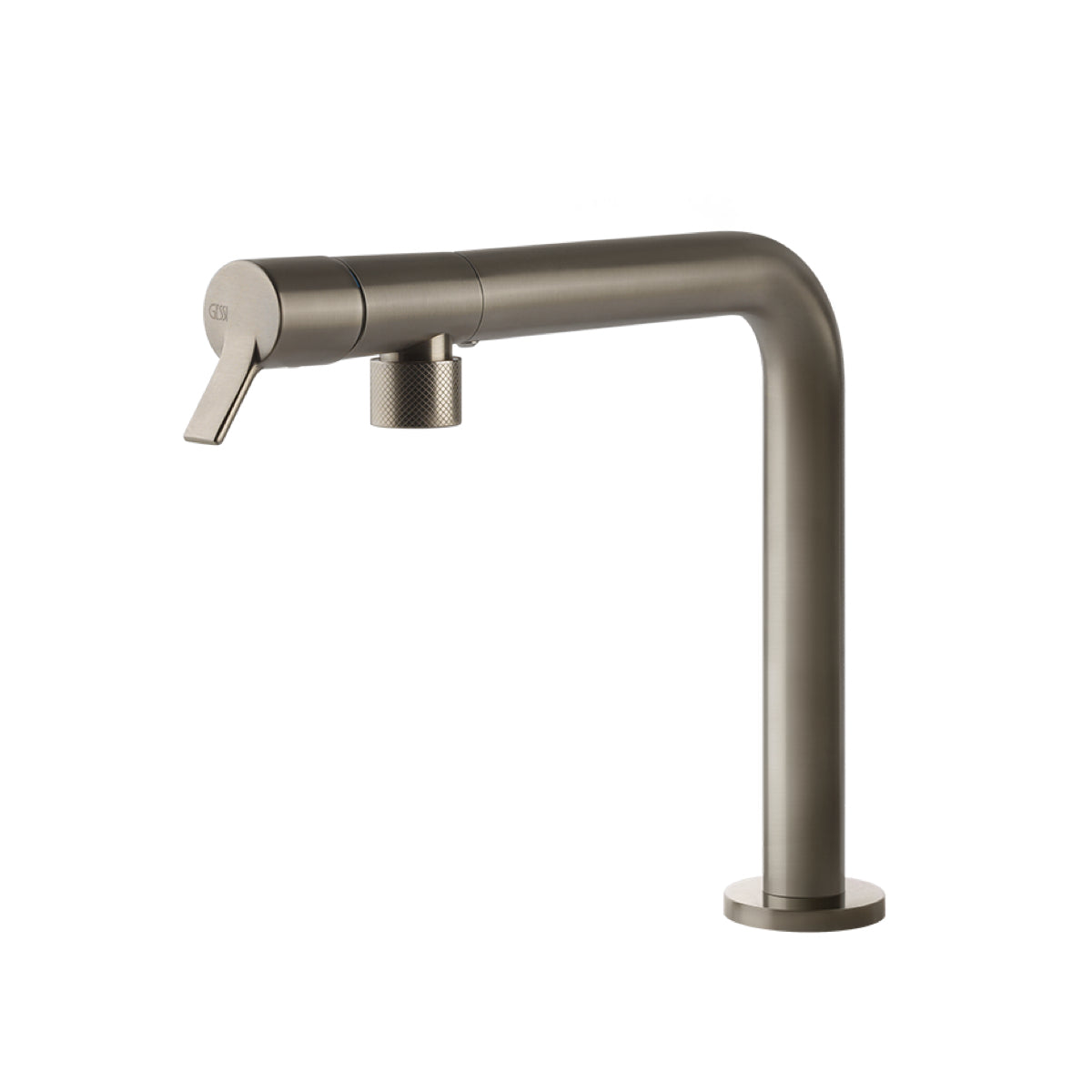 Gessi Kitchen SU&GIU 1-Hole Kitchen Faucet with Swivel Spout Finox
