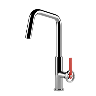 Gessi Officine V keukenmengkraan met U-uitloop Chroom
