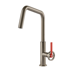 Gessi Officine V keukenmengkraan met U-uitloop Finox