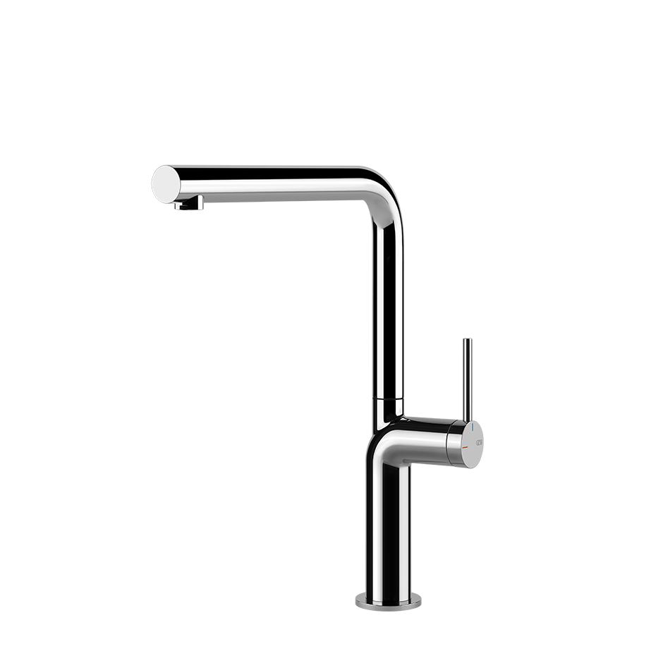 Gessi Stelo keukenmengkraan met L-uitloop Chroom