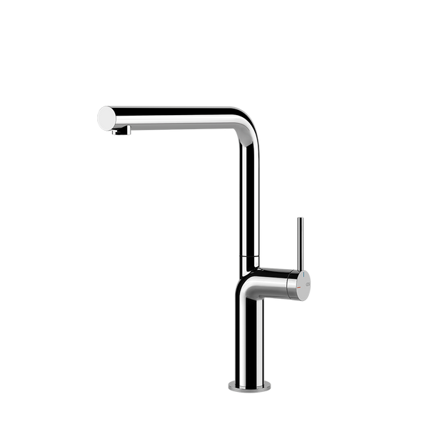 Gessi Stelo keukenmengkraan met L-uitloop Chroom