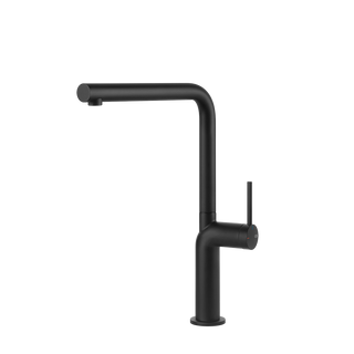 Gessi Stelo keukenmengkraan met L-uitloop Mat Zwart