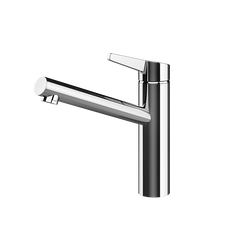 Gessi Thalium keukenmengkraan met draaibare uitloop Chroom