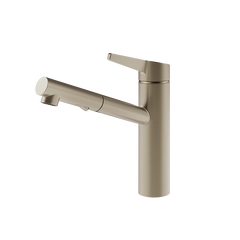 Gessi Thalium keukenmengkraan met uittrekbare 2-straals handdouche (248 mm hoog) Finox
