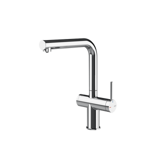 Gessi Inedito filterwaterkraan met L-uitloop Chroom