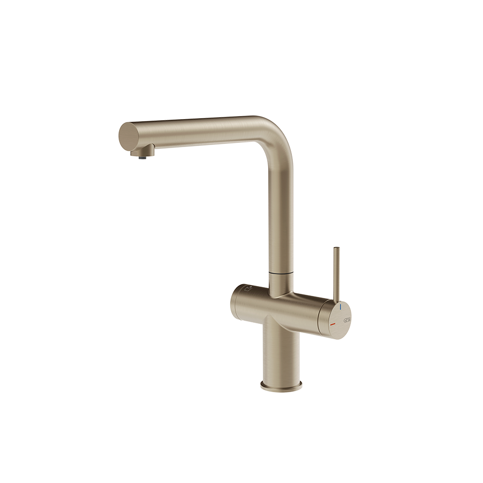Gessi Inedito filterwaterkraan met L-uitloop Finox