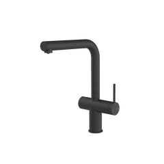 Gessi Inedito filterwaterkraan met L-uitloop Mat Zwart