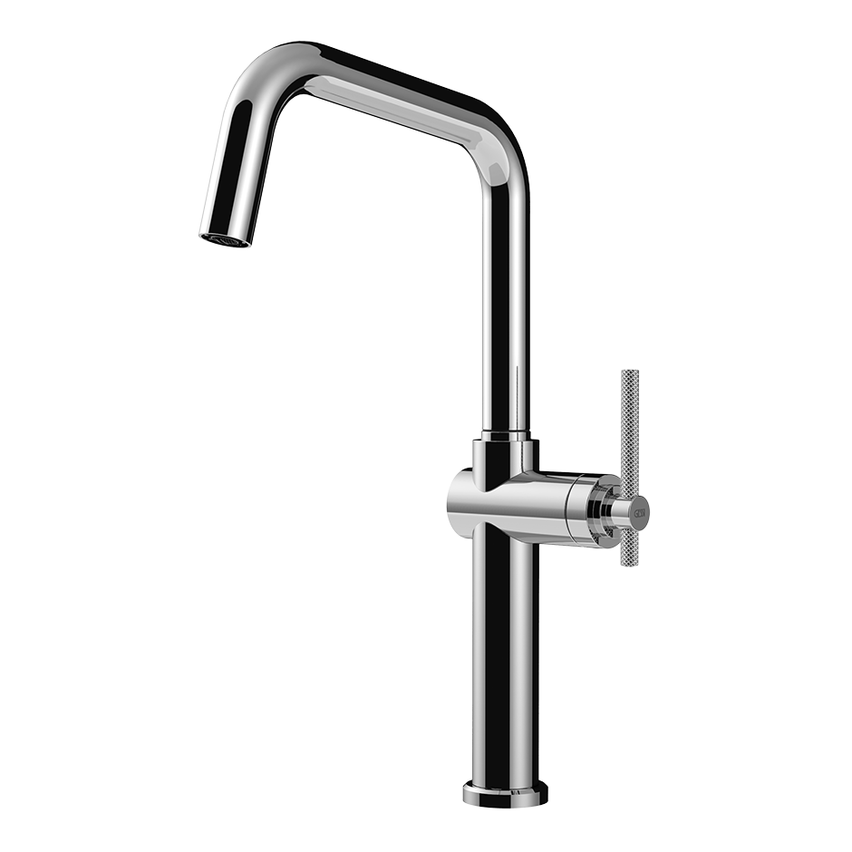 Gessi Habito keukenmengkraan met U-uitloop Chroom