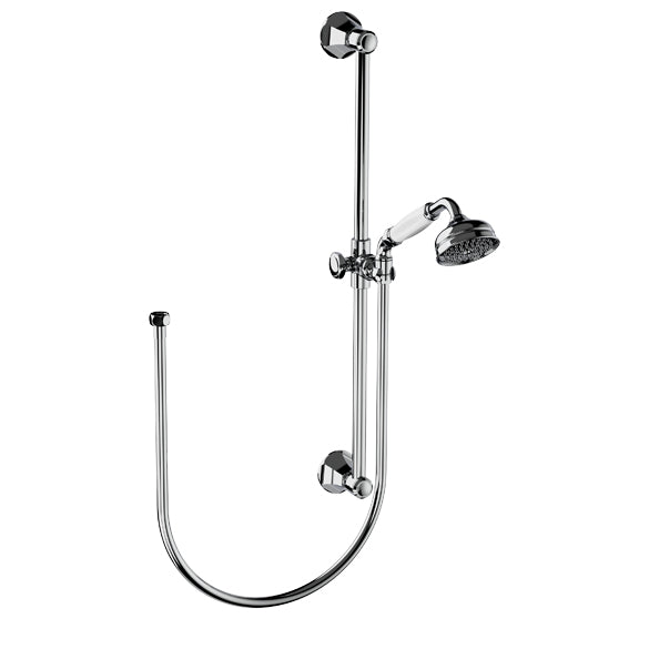 Horus Ascott doucheset met glijstang 60 cm, handdouche en slang 150 cm 62.542