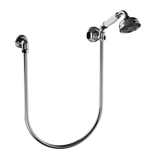 Horus Ascott doucheset met wandaansluiting, wandhouder, slang 150 cm en handdouche 62.589