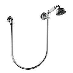 Horus Ascott doucheset met wandaansluiting, wandhouder, slang 150 cm en handdouche 62.589