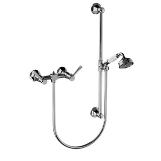 Horus Ascott opbouw douchemengkraan met hendels, glijstang en handdouche, hartafstand 150 mm 65.516